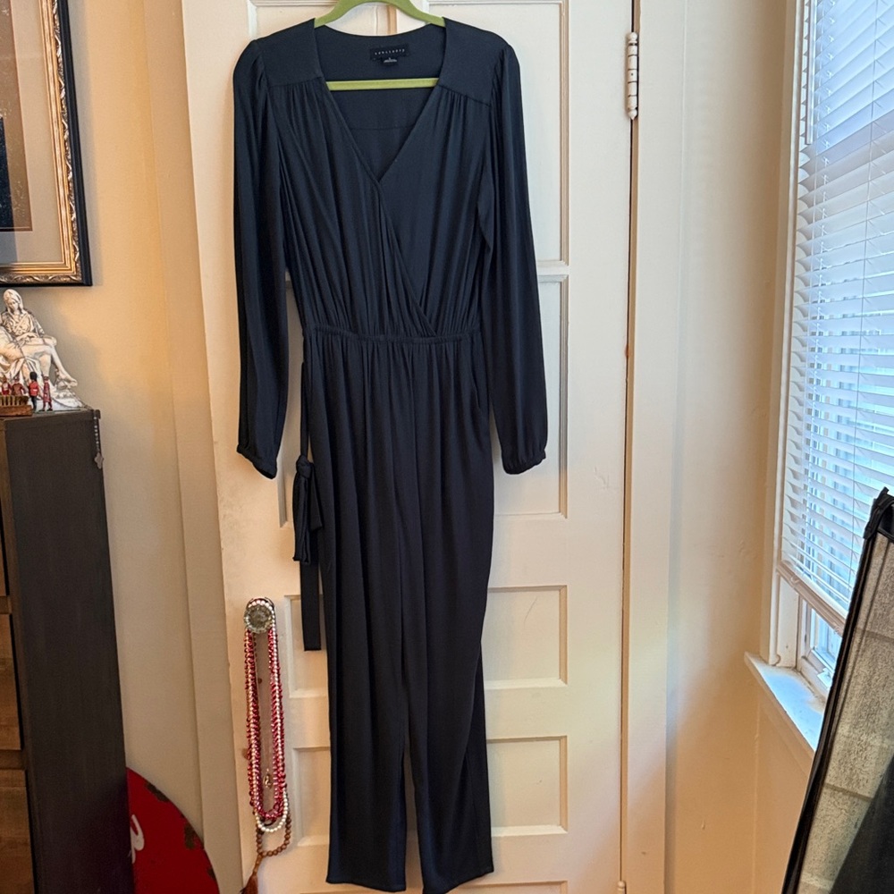 Sanctuary long sleeve dark blue jumper